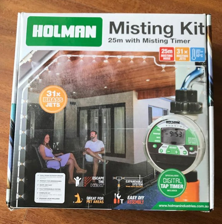 Holman Misting Kit 25m With Misting Timer/Fully Expandable System/ Ide TheITmart