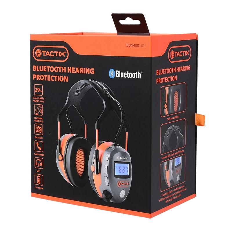 Tactix bluetooth 2025 earmuffs user manual