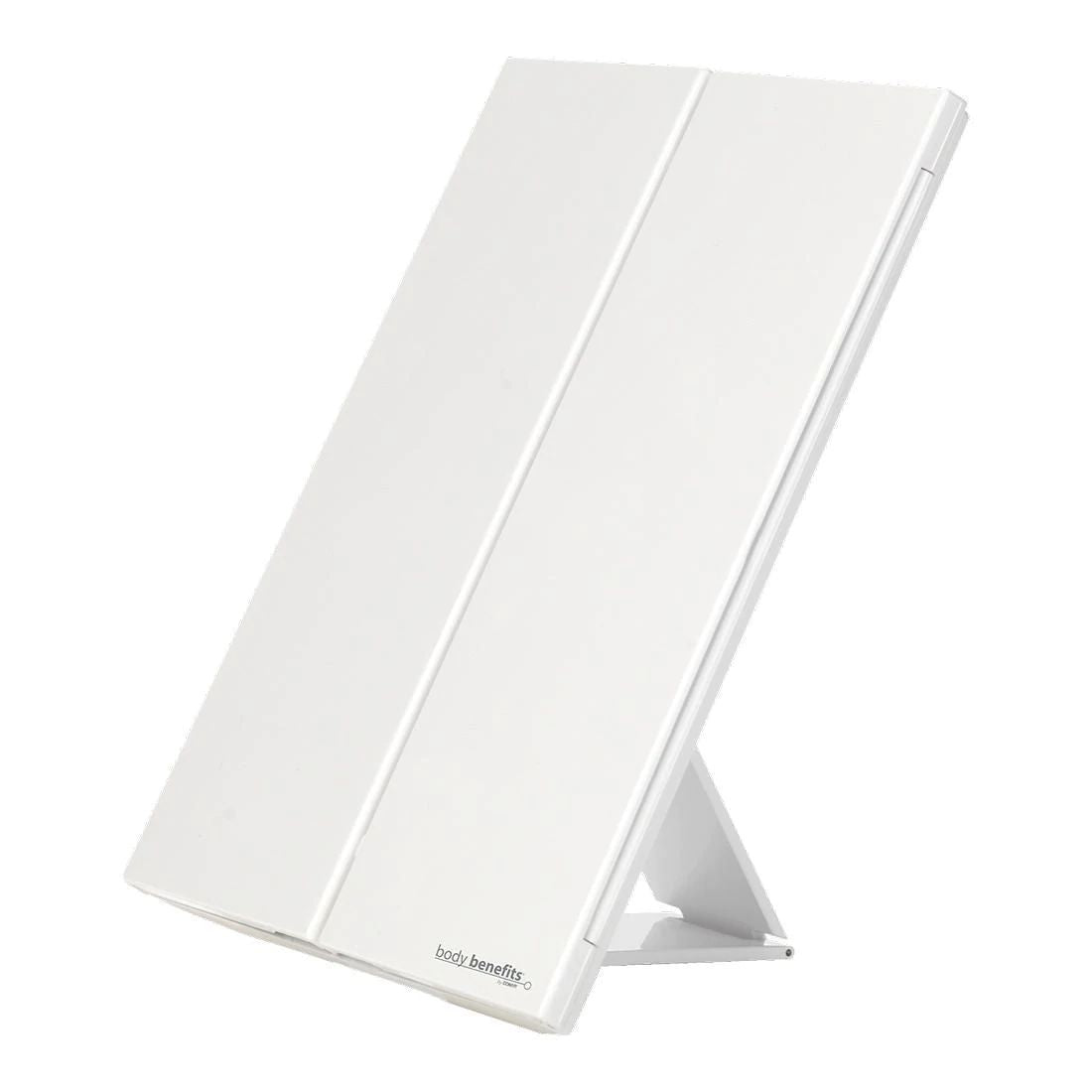 Finesse LED Lighted Mirror Battery Operated 3 light settings TheITmart