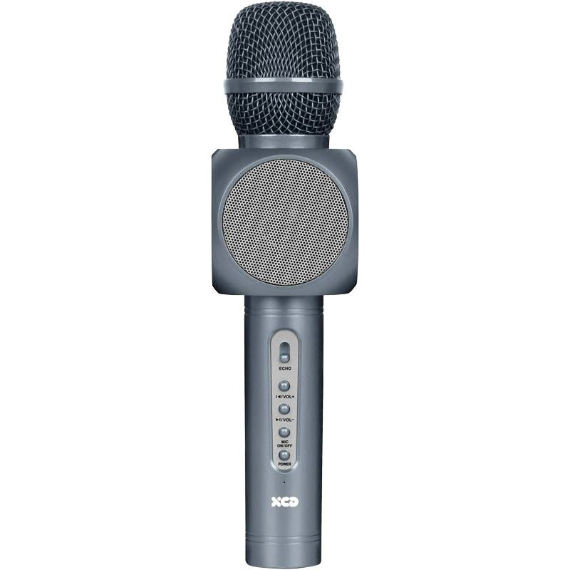 XCD Bluetooth Karaoke Microphone Red Grey Pink TheITmart