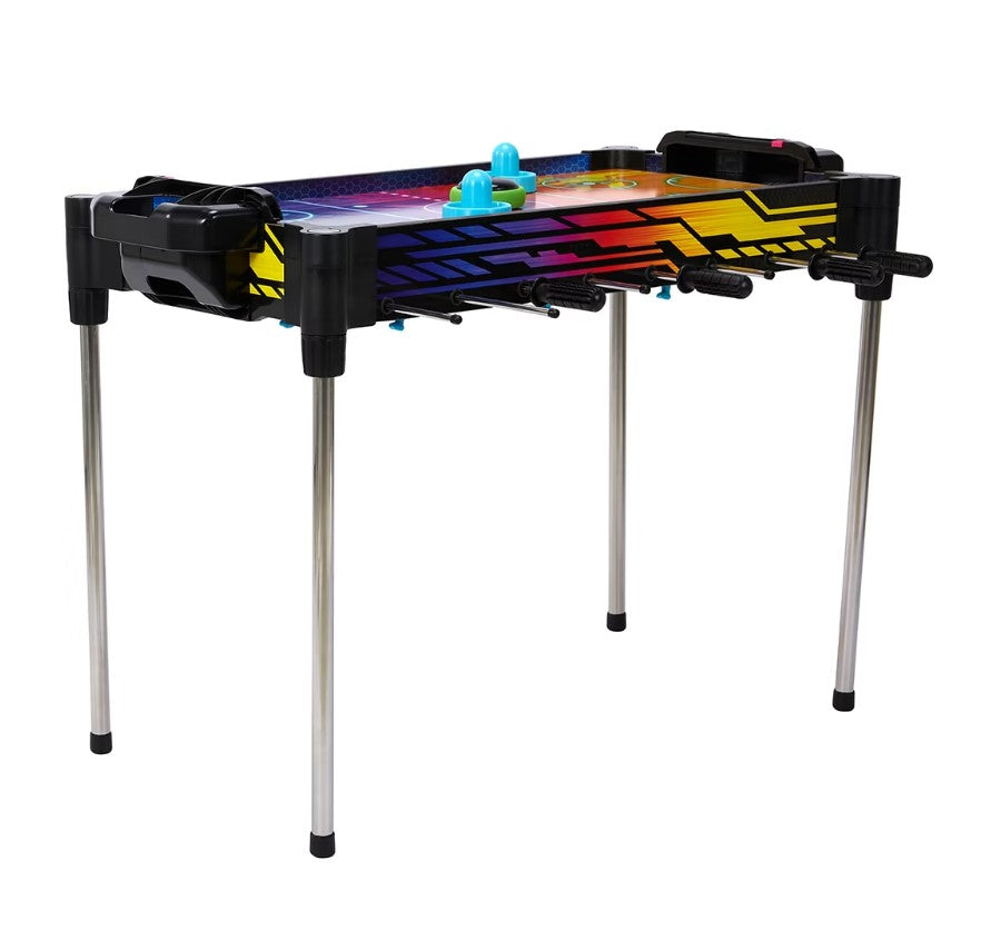 2in1 Electronic Arcade Games Table/Air Hockey & Football TheITmart