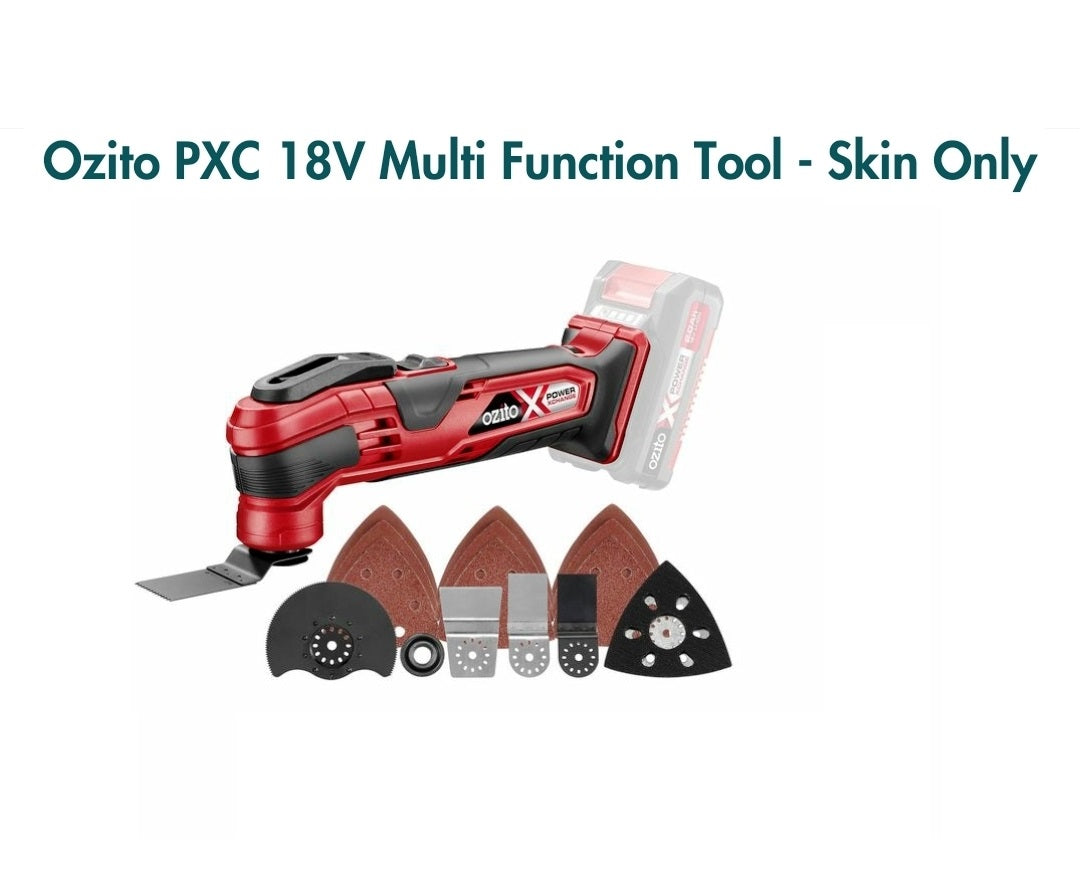 Ozito PXC 18V Multi Function Tool Skin Only Ideal for Cutting