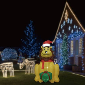 Click 1.8m Sitting Lion Light-Up Inflatable