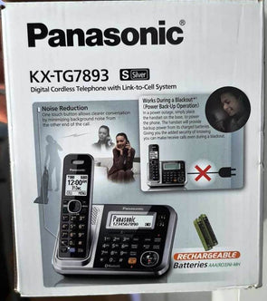 Panasonic KXTGF7892 Cordless Phone 2 Handsets/Link to Mobile