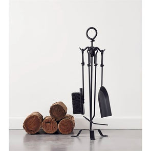 Scandia Black Classic Fire Tool Set