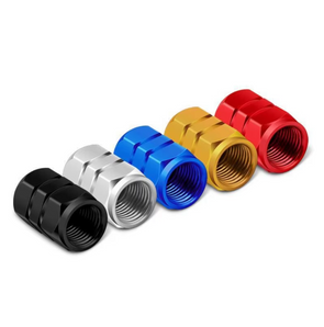 4 Pcs Tyre Valve Caps Stems Wheel Tire Truck Cover Bike Screw Motorbike Dust Air