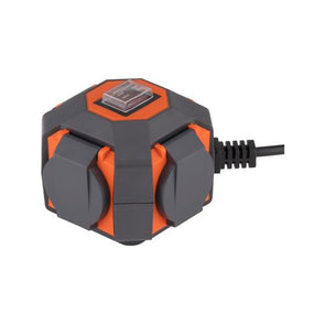 DETA 4 Outlet Outdoor Work-Tuff Power Cube