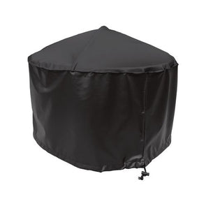 Jumbuck 76cm x 40cm Round Fire Pit Cover/Suitable For most Round Fire Pits upto 76cm