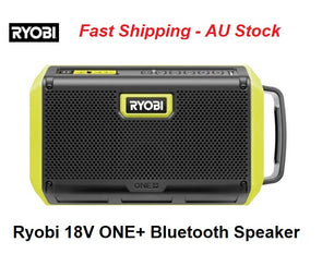 Ryobi 18V ONE+ Bluetooth Speaker - Tool Only/Smart Amplifier Technology