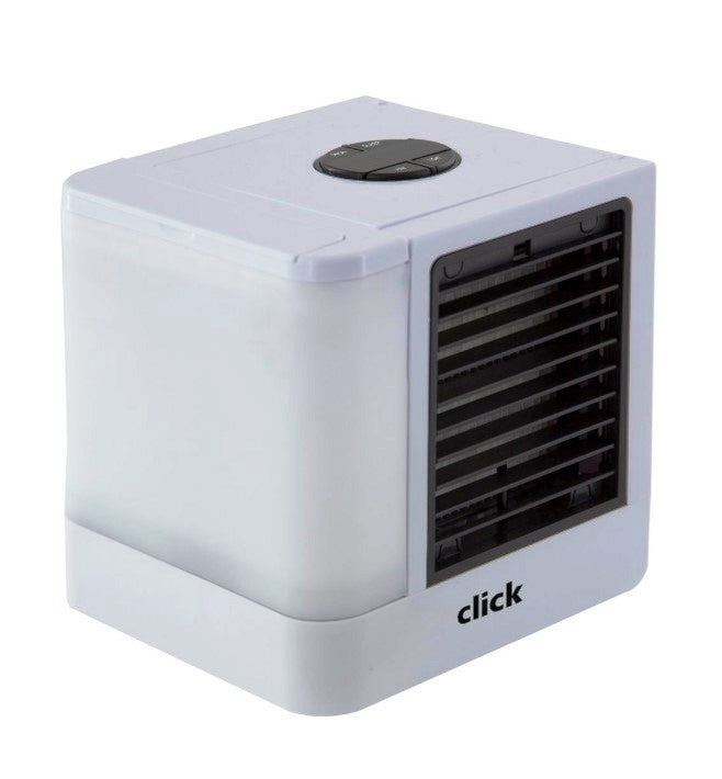 Click 2.8W 3 in 1 Mini USB Evaporative USB Air Cooler - White