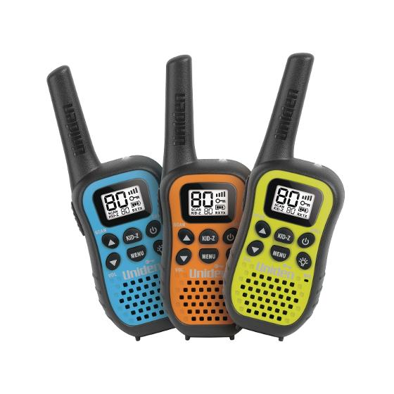 Uniden UHF 80 Channel Walkie Talkie – 3 Pack