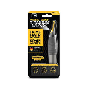 Microtouch Titanium MAX /Trims hair anywhere/Cordless