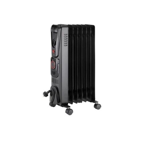 Arlec 1500W 7 Fin Oil Heater With 24Hr Timer