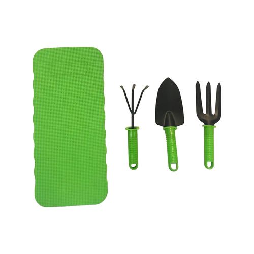 Saxon 3 Piece Garden Tool Set With Kneeling Pad/Soft & Comfortable Kneeling Pad