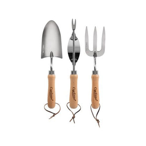 Cyclone Stainless Steel Collection Garden Hand Tool Set/Perfect for Any Gardener