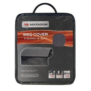 Matador BBQ Cover - 4 Burner Built-In/Optimum Fit / Xrepel Fabric Technology