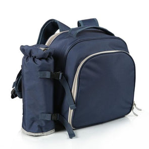 Marquee Navy 4 Person Outdoor Picnicware Picnic Back-Pack