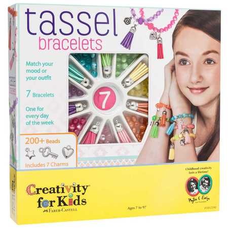 Creativity For Kids Tassel Bracelets Set