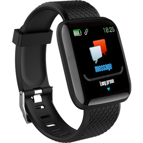 Laser V-Fitness Momentum Smart Watch - Black / Ideal Gift for Kids