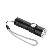 Arlec Rechargeable LED 200 Lumen Torch - Black / Handheld