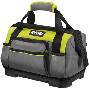 Ryobi 355mm Hard Base Tool Bag - Medium/Store, Organise & Protect your Tools