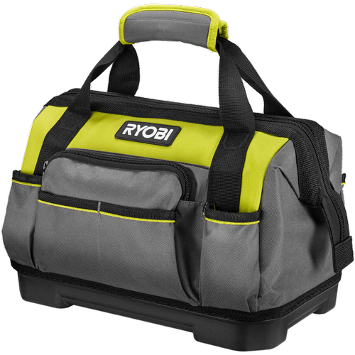 Ryobi 355mm Hard Base Tool Bag - Medium/Store, Organise & Protect your Tools