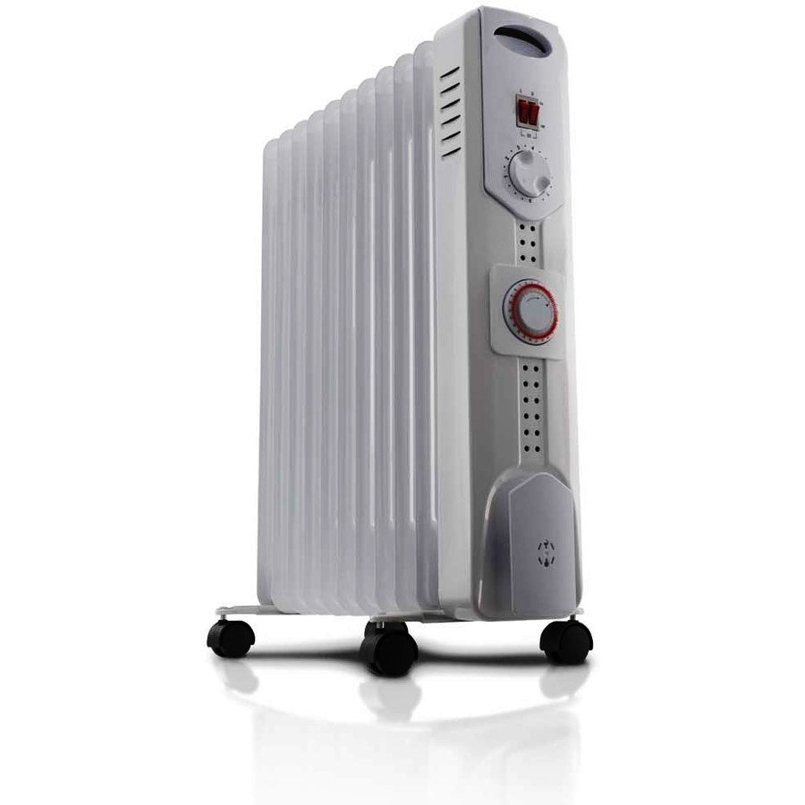 Goldair 2400W 11 Fin Oil Heater - White – TheITmart
