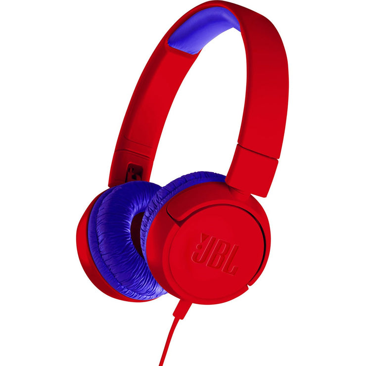JBL Kids JR300 On Ear Headphones - Red