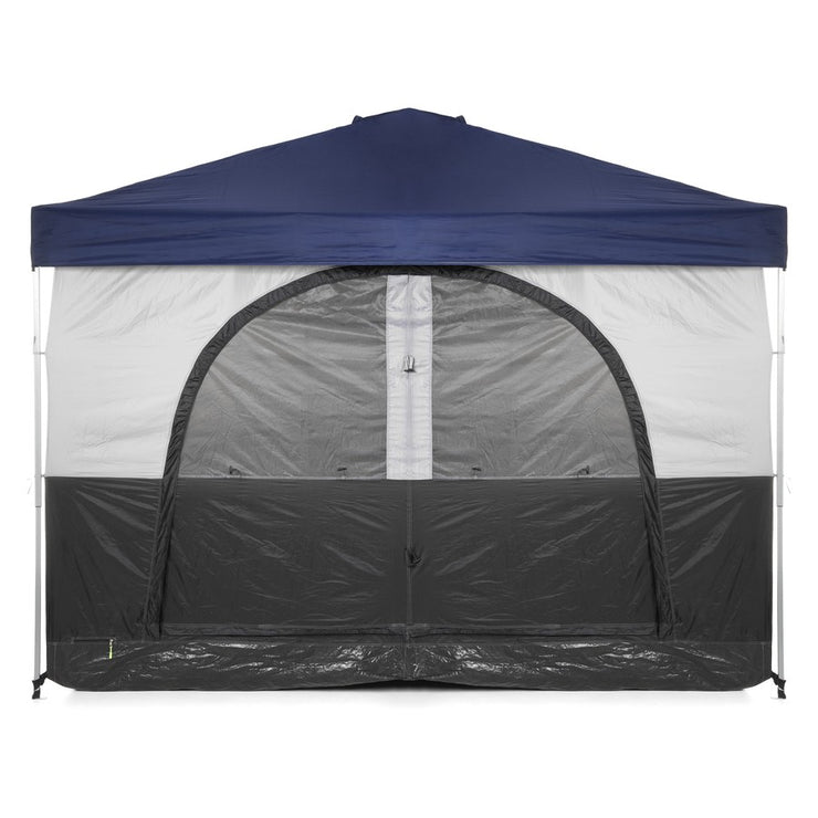 SlumberTrek 6 Person Gazebo Camping Tent / Water Resistant/Mesh Door & Windows