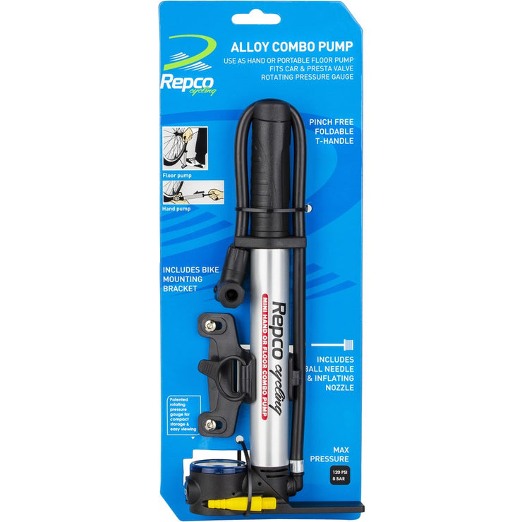 Repco Alloy Combo Pump / 90 Degree Rotatable