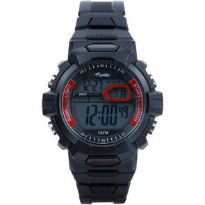 Mambo Boy's Digital Watch - Black - Blue