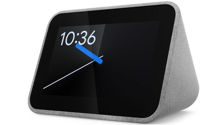 Lenovo Smart Clock with Voice Assistant / 4 inch Touch Screen