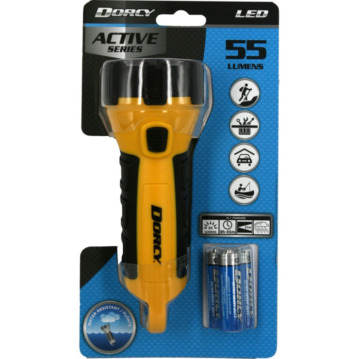 Dorcy 55 Lumen Waterproof & Floating Torch - Assorted*