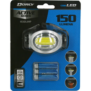 Dorcy 8 Super Bright LED Value Headlamp - 32 Lumens /Ideal for Camping