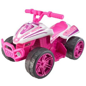 Battery Operated 6V Electric Quad Bike - Pink / Forward Function