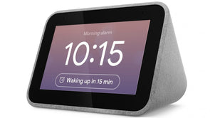 Lenovo Smart Clock with Voice Assistant / 4 inch Touch Screen