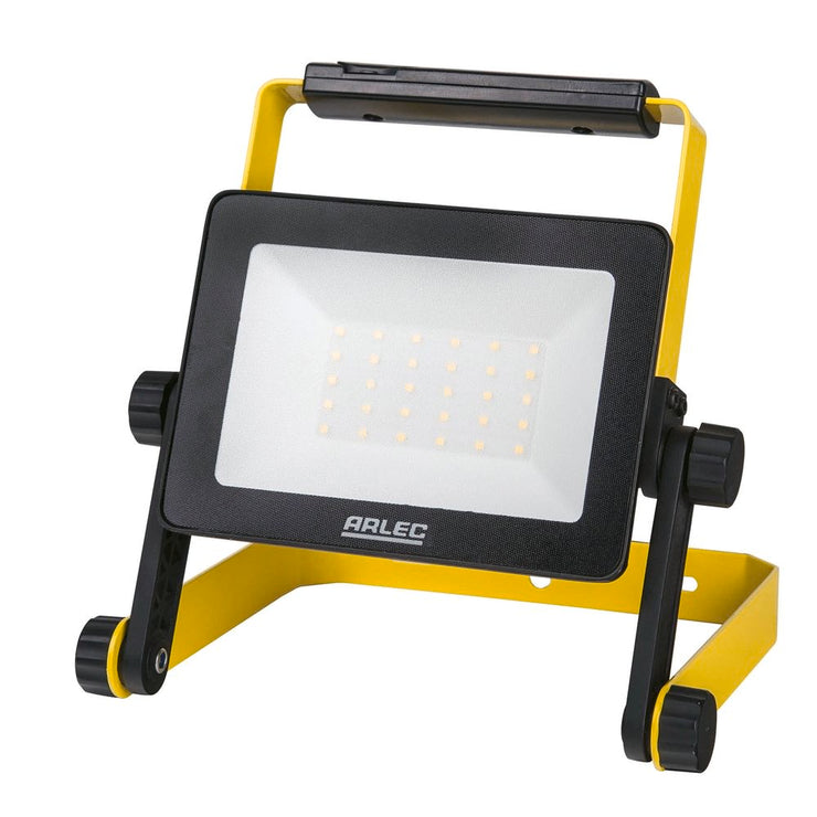 Arlec 30W 2400lm LED Portable Worklight with 360 Degree Swivel Hanging Hook