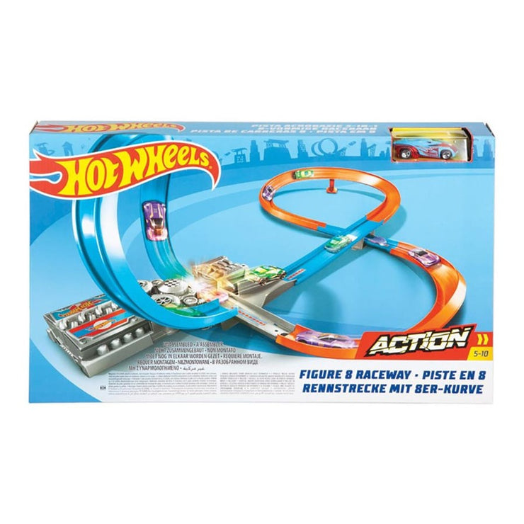 Hot Wheels Figure 8 Raceway/ 3 Different Configurations Possible