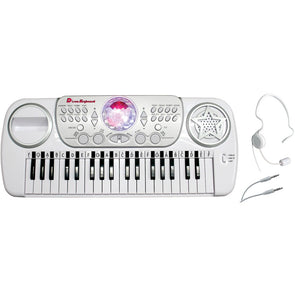 Disco Lollipop 37-Key Kids Electronic keyboard / 8 instruments & Disco Flashing light