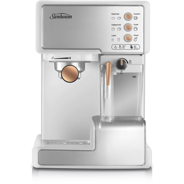 Sunbeam Cafe Barista Coffee Machine White - EM5000WR