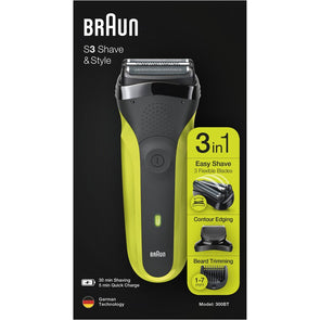 Braun Series 3 Shave & Style 3-in-1 Shaver - 300BT