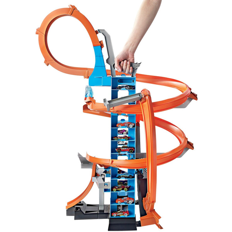 Hot Wheels Sky Crash Tower Track Set