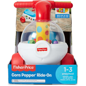 Fisher-Price Corn Popper Ride On Suitable for 1-3 Preschool