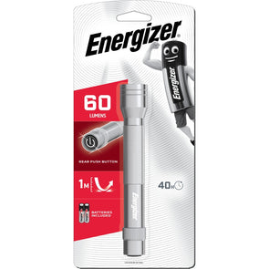 Energizer LED Metal Torch - 60 Lumens/Ideal for Home or Work use