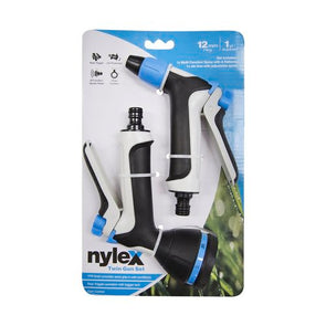 Nylex Twin Spray Gun Set /UV Stabilized/ Anti-Leak/ TPR Finish