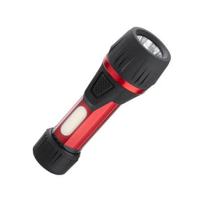 Arlec 160lm 2-in-1 Small Rubber LED Torch With Flood Light