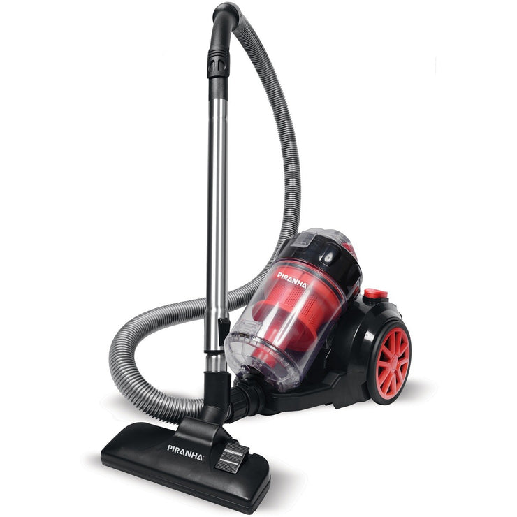 Piranha Glow 2000W Vacuum Cleaner - Red