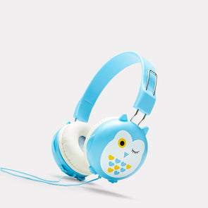 Kids Wired Volume Limited Headphones - Owl