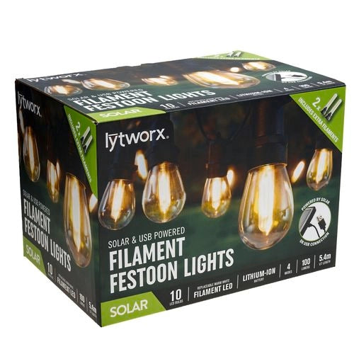 Lytworx led deals filament party lights