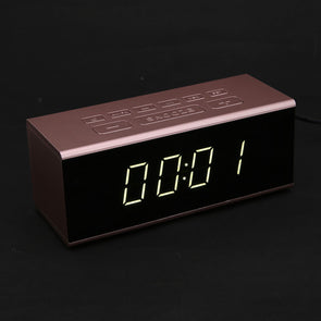 Anko Clock Radio - Rose Pink